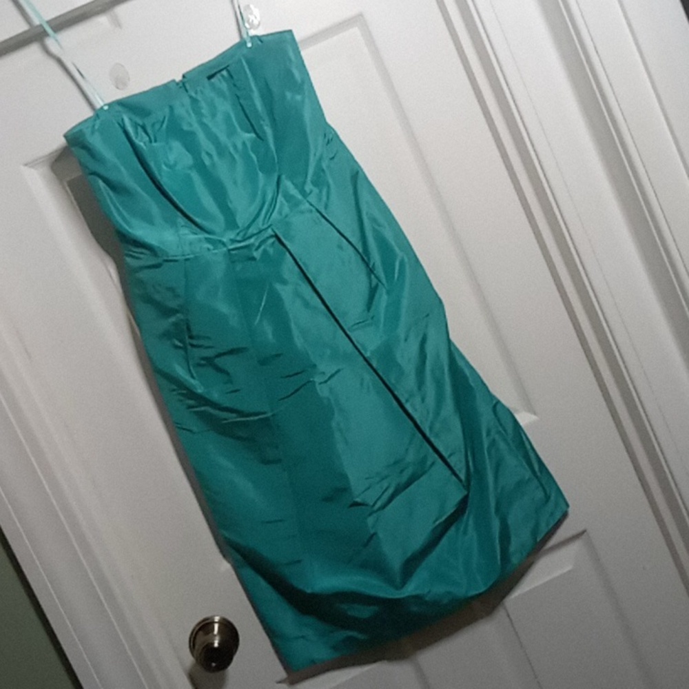 J. Crew silk Lorelei strapless dress